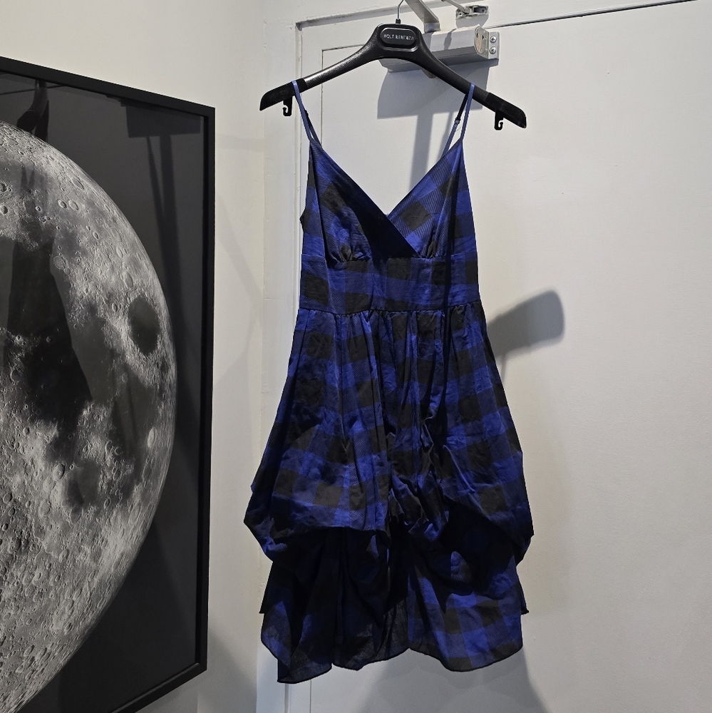 ⛔️DONATED⛔️ 🟣✅️Party Dress | Checkered Midi Dress